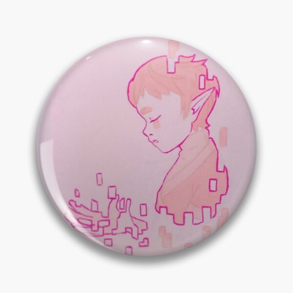 Item preview, Pink Pixelated Aelita Deleting designed and sold by BuggzyShop.