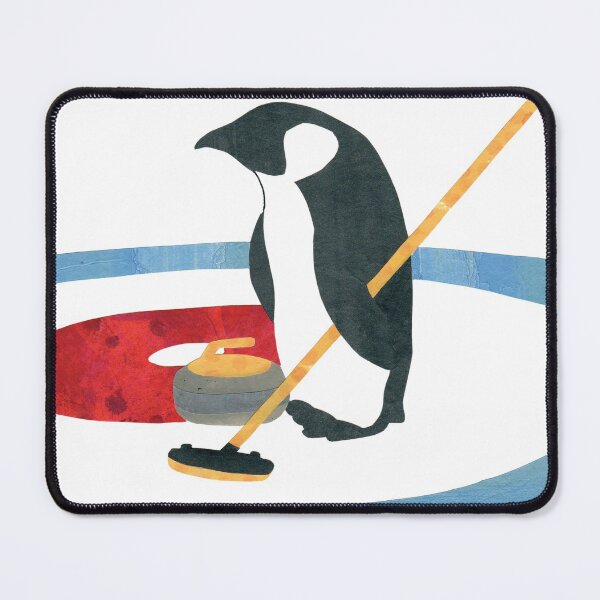 Item preview, Sid the Curling Penguin designed and sold by Jacki Temple.