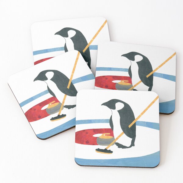 Item preview, Sid the Curling Penguin designed and sold by Jacki Temple.