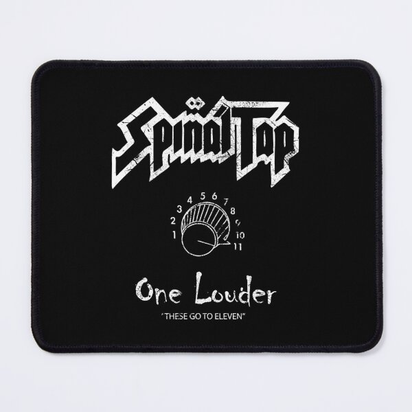 Item preview, One Louder - This Goes to Eleven [Worn Design] designed and sold by risible.