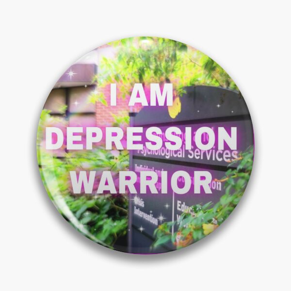 Item preview, depression warrior designed and sold by trashwentz.