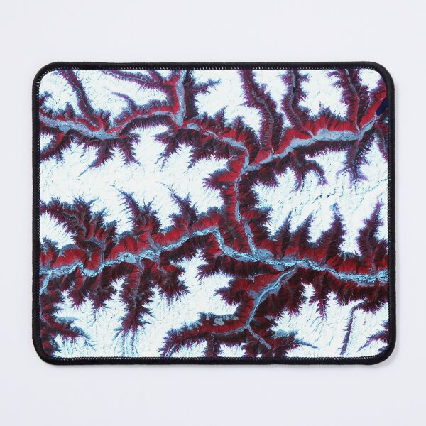 Item preview, Topography China Mountain Range Winter Photograph  designed and sold by expatessentials.