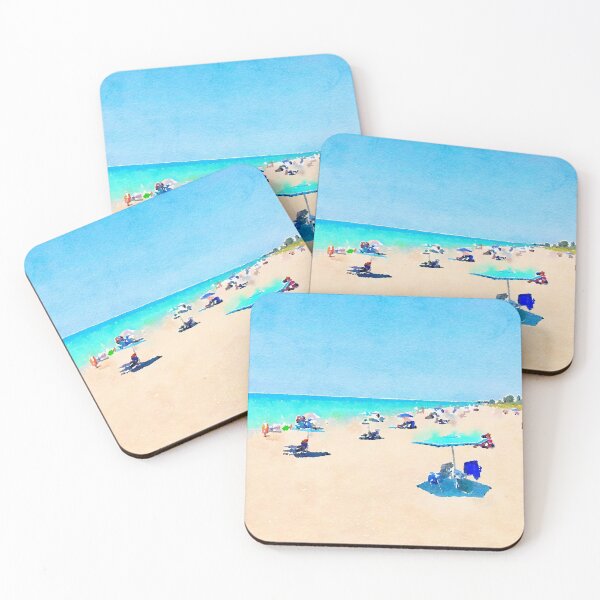Item preview, Beach Watercolor designed and sold by RealBooBear.