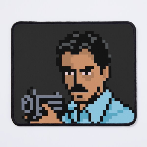 Item preview, faizal khan from gangs of wasseypur pixel art designed and sold by ShopEasy9.