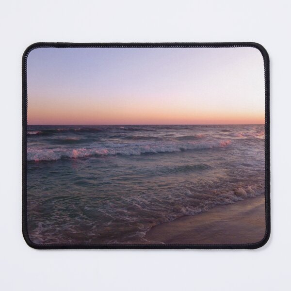 Item preview, Ocean Waves at Sunset designed and sold by ThePurpleFrog.