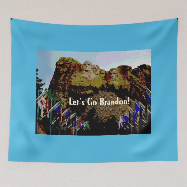 Item preview, Rushmore "Let's Go Brandon"!  designed and sold by Marielle Valenzuela.