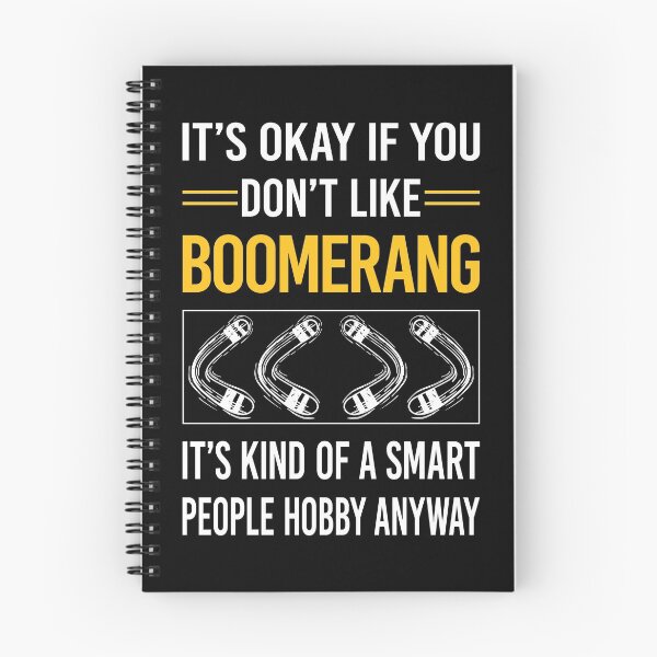 Item preview, Funny Smart People Boomerang designed and sold by fatherbarliman.