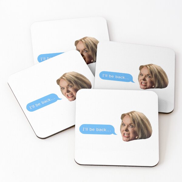 Item preview, I'll be back - Funny New Zealand Political Quote designed and sold by RoastedKiwi.