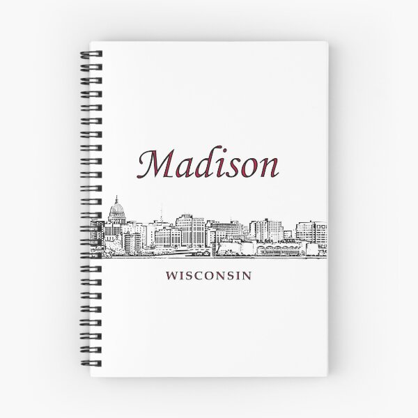 Item preview, Madison, Wisconsin - Madison Skyline & Landmarks designed and sold by leemcnut.