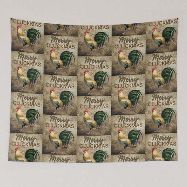Item preview, Merry Cluckmas designed and sold by Perceptible.