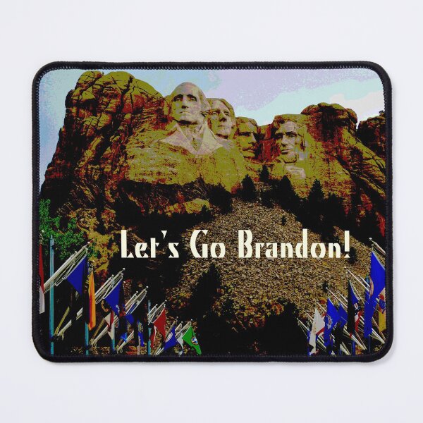 Item preview, Rushmore "Let's Go Brandon"! designed and sold by Marielle Valenzuela.