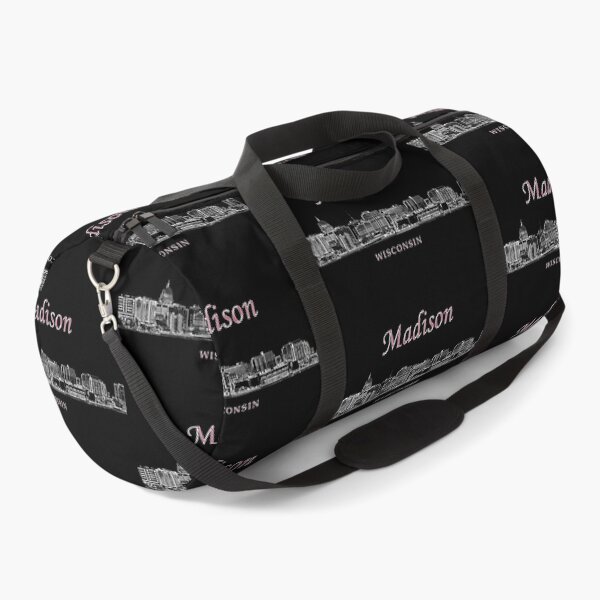 Item preview, Madison, Wisconsin - Madison Skyline & Landmarks (wh) designed and sold by leemcnut.