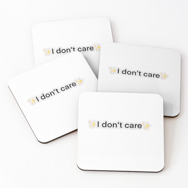 Item preview, I don’t care designed and sold by Karma12.