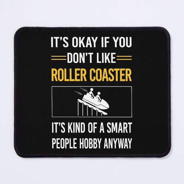 Item preview, Funny Smart People Roller Coaster Coasters Rollercoaster designed and sold by jiggleterrified.