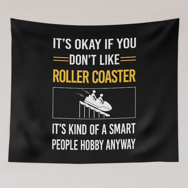 Item preview, Funny Smart People Roller Coaster Coasters Rollercoaster designed and sold by jiggleterrified.