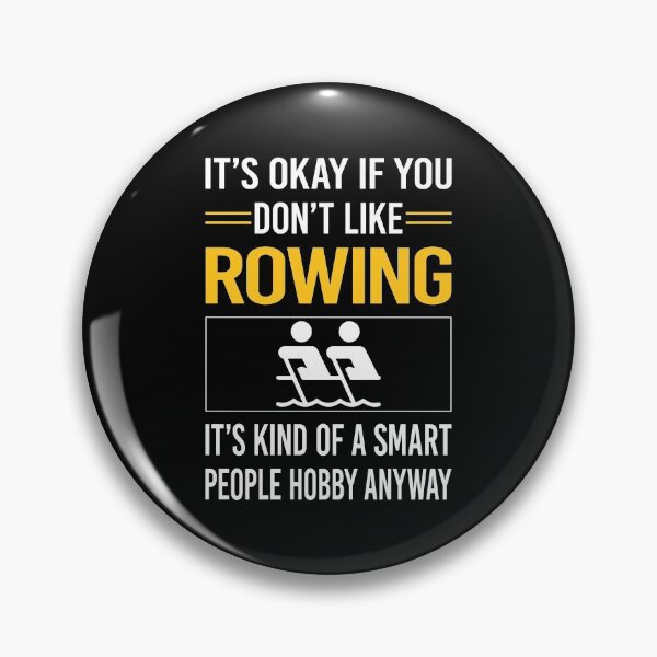 Item preview, Funny Smart People Rowing Row Rower designed and sold by jiggleterrified.