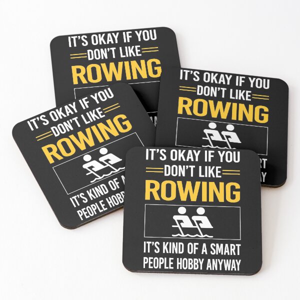 Item preview, Funny Smart People Rowing Row Rower designed and sold by jiggleterrified.