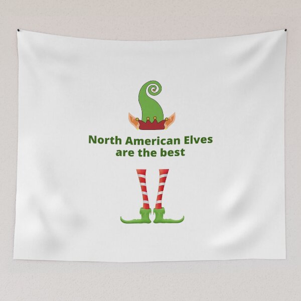 Item preview, North American funny Elves are the best, naughty and nice Gnomes designed and sold by 3TFashion.