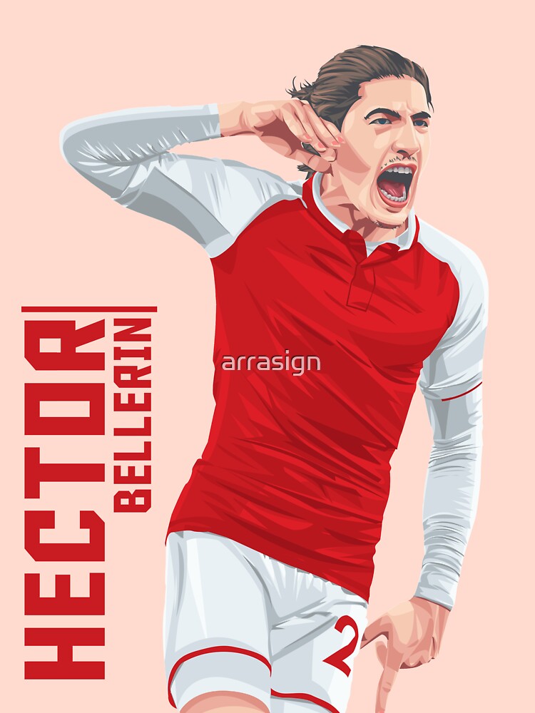 Hector Bellerin Essential T-Shirt by kenopsiadesigns