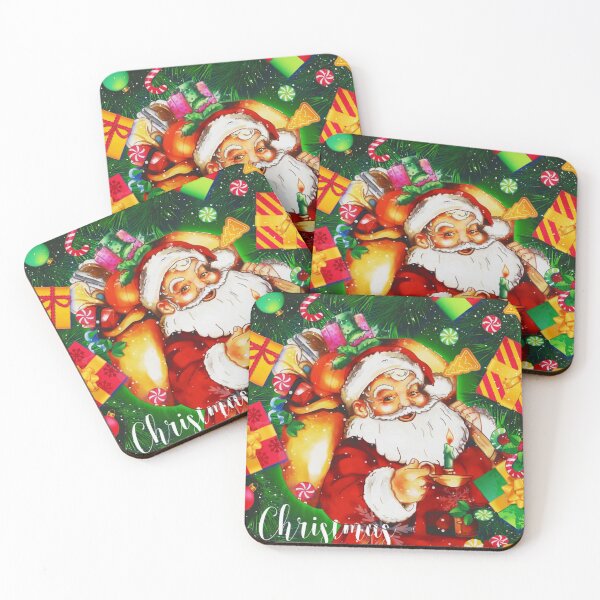 Item preview, Father Christmas places the gifts. designed and sold by Karine Dupras.