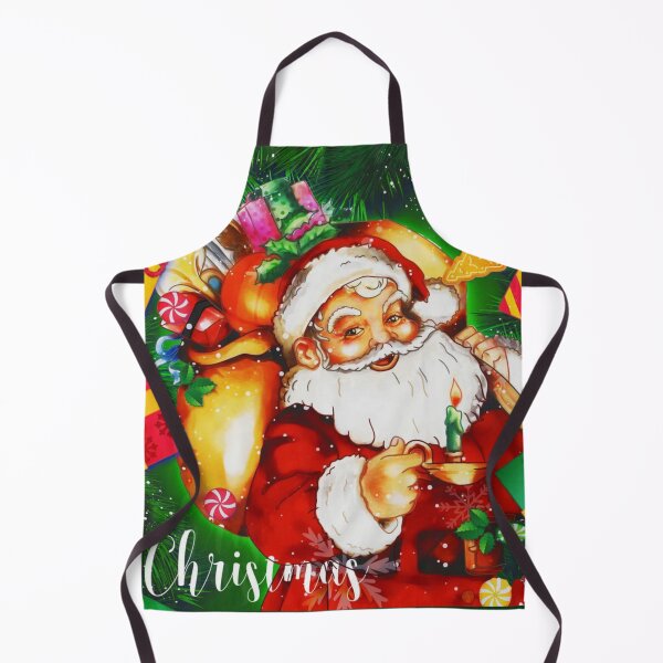 Item preview, Father Christmas places the gifts. designed and sold by Karine Dupras.