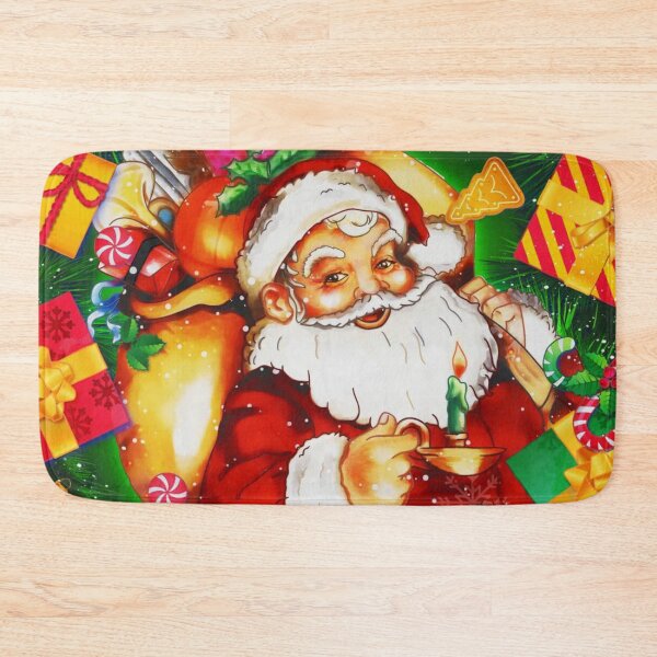 Item preview, Father Christmas places the gifts. designed and sold by Karine Dupras.