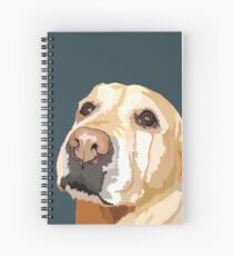 Yellow Lab Spiral Notebook