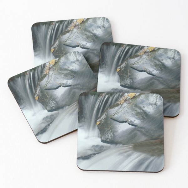 Item preview, Water flowing over rocks designed and sold by WilloughbyArts.