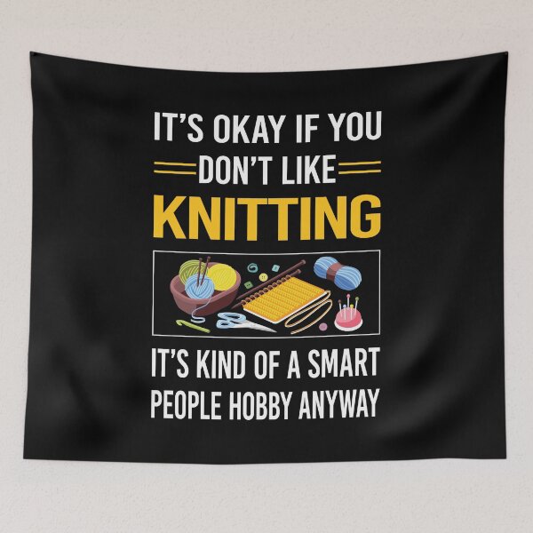 Item preview, Gente inteligente divertida que hace punto Knitter designed and sold by RandalDavis.