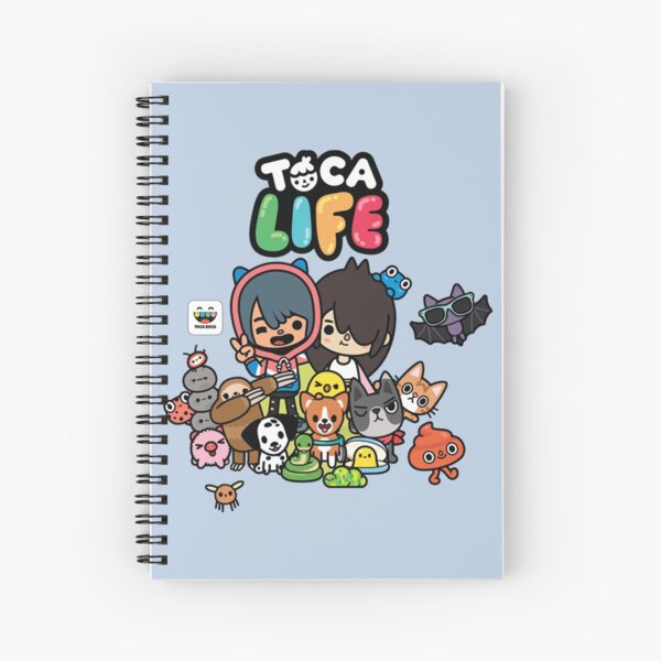 toca life box - toca boca cute | Spiral Notebook