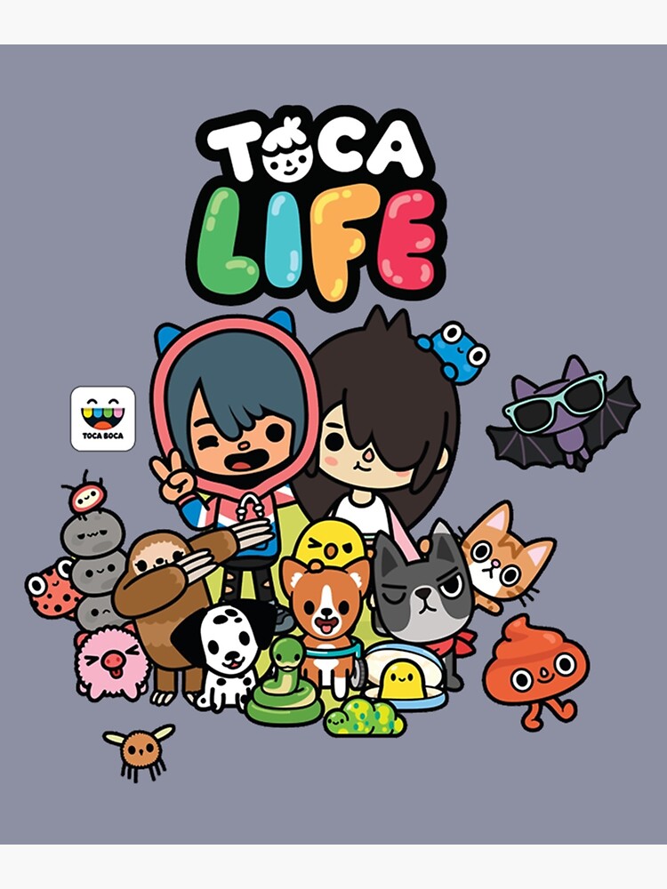 Toca life pets characters by Toca Boca AB  Character design, Toca boca  world wallpaper, Graphic novel