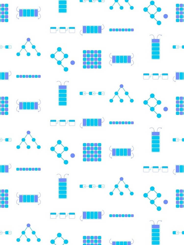 Thumbnail 4 of 4, iPhone Case, Data Structures designed and sold by Mechashadow.