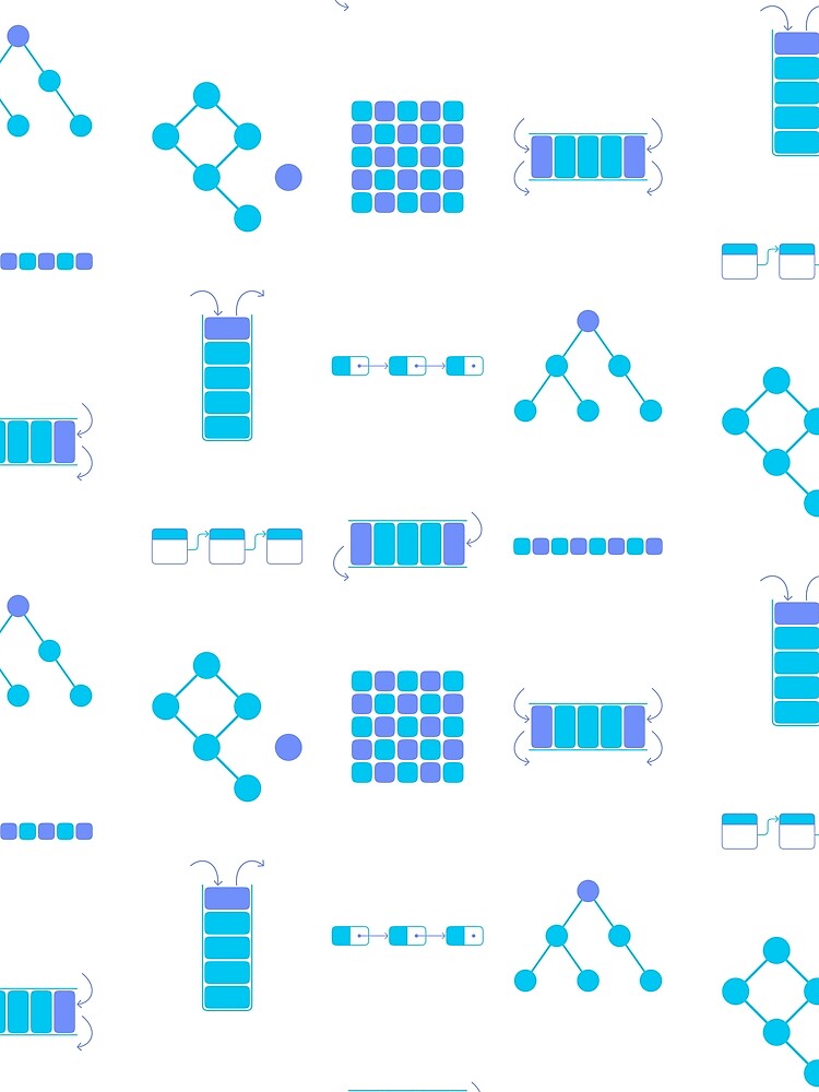 Thumbnail 3 of 3, Scarf, Data Structures designed and sold by Mechashadow.