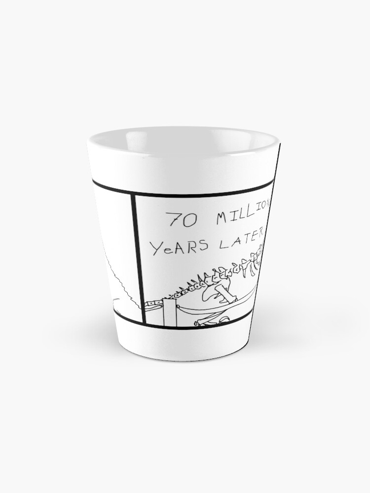 Thumbnail 2 of 4, Coffee Mug, Dinosaur forgets tea designed and sold by Vincent Briggs.
