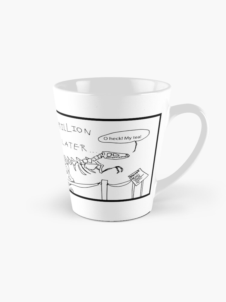 Thumbnail 1 of 4, Coffee Mug, Dinosaur forgets tea designed and sold by Vincent Briggs.