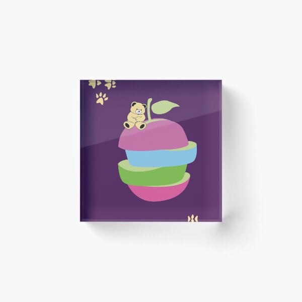 Item preview, Teddy, Apple and Cupcake designed and sold by NatashaSK5.