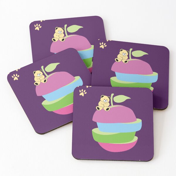 Item preview, Teddy, Apple and Cupcake designed and sold by NatashaSK5.
