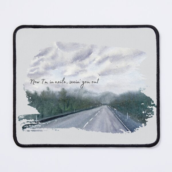 Item preview, Taylor Swift folklore exile watercolor scene designed and sold by FoolishHearts.