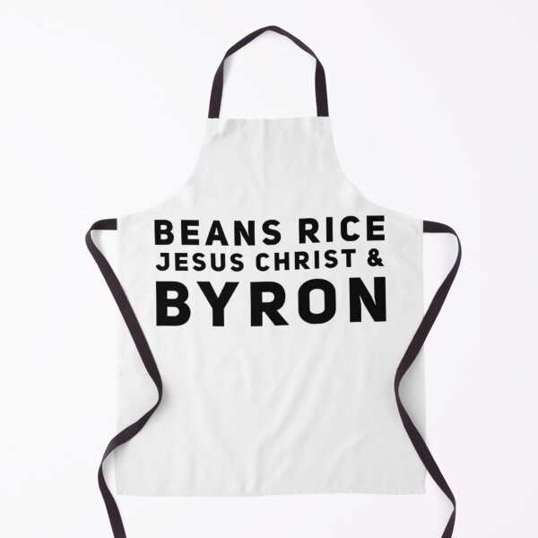 Item preview, Beans Rice Jesus Christ and Byron designed and sold by Katherine Winner.