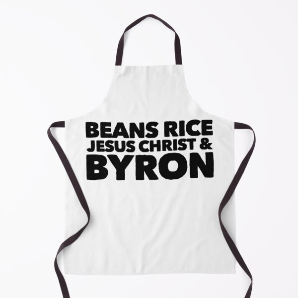 Item preview, Beans Rice Jesus Christ and Byron designed and sold by Katherine Winner.