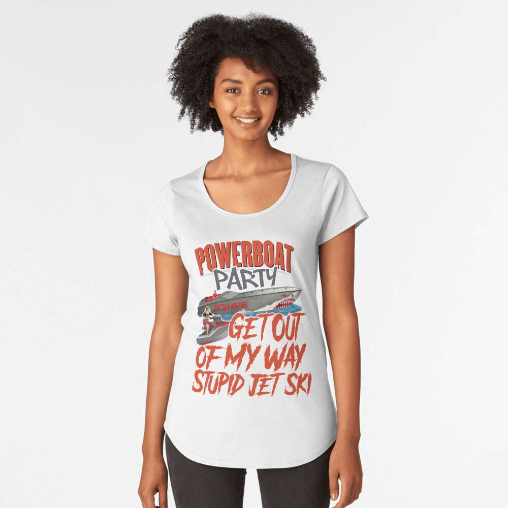 Item preview, Premium Scoop T-Shirt designed and sold by powerboatparty.
