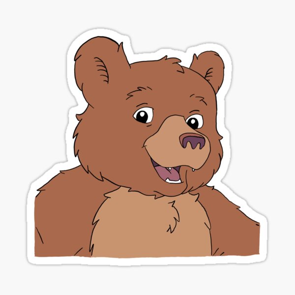 "Little Bear" Sticker for Sale by vpittore Redbubble