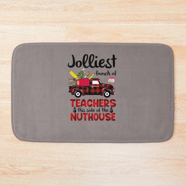 Item preview, Jolliest Bunch Of Teachers This Side Of The Nuthouse School Christmas designed and sold by RyanOlverStore.