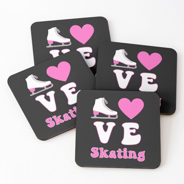 Item preview, Love Ice Skating Fun Figure Skater designed and sold by Krysanthe.