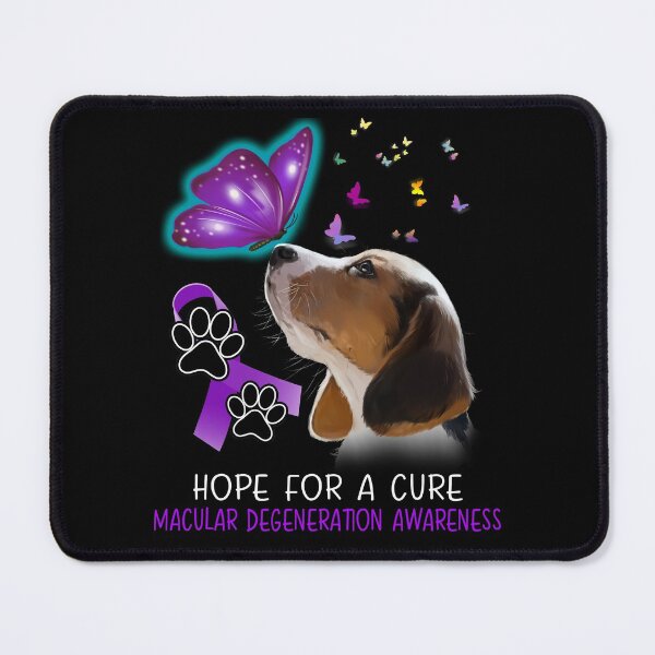 Item preview, Beagle Hope For A Cure Macular Degeneration Awareness designed and sold by Grooffos.