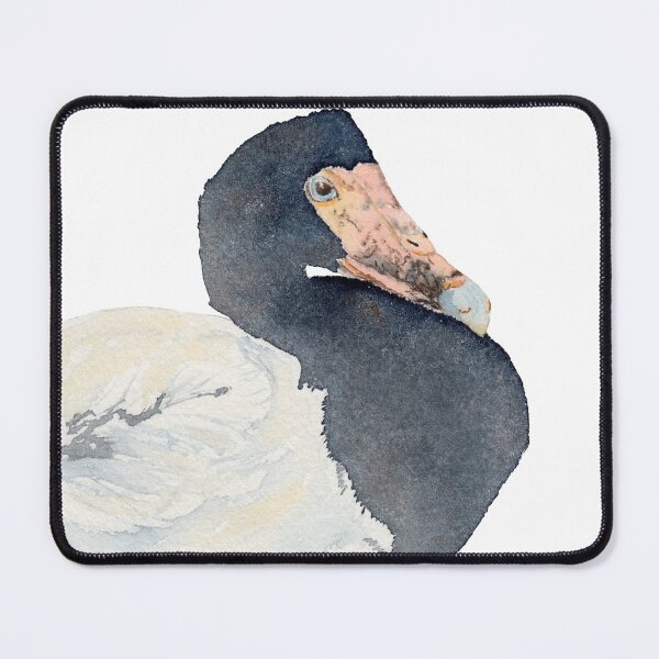 Item preview, Magpie Goose watercolour designed and sold by Zoya Makarova.