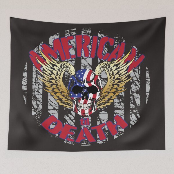 Item preview, American til Death designed and sold by Warrior Veteran Clothing.