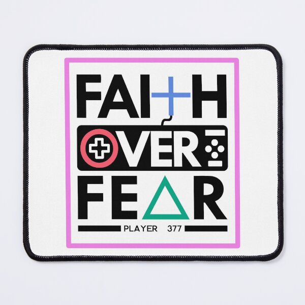 Item preview, Gaming Faith Over Fear designed and sold by CosmicHype.
