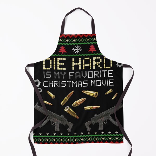 Item preview, DIE HARD - Ugly Christmas Sweater MP5 Bullet Action Gun Xmas Design - IS MY FAVORITE MOVIE! Classic designed and sold by KimberlyHild.
