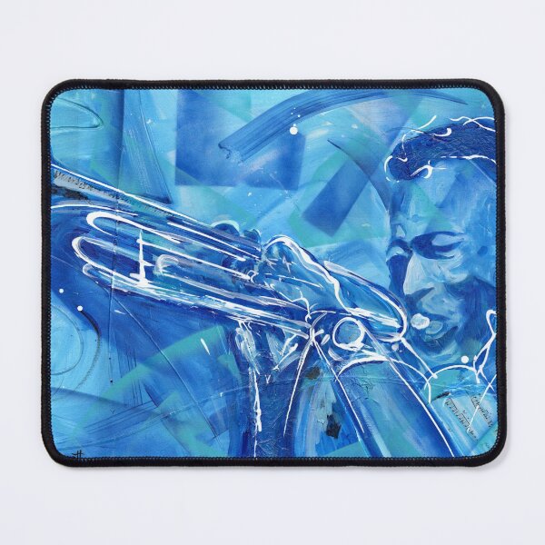 Item preview, Blue Trumpet Man designed and sold by Everett  Spruill.